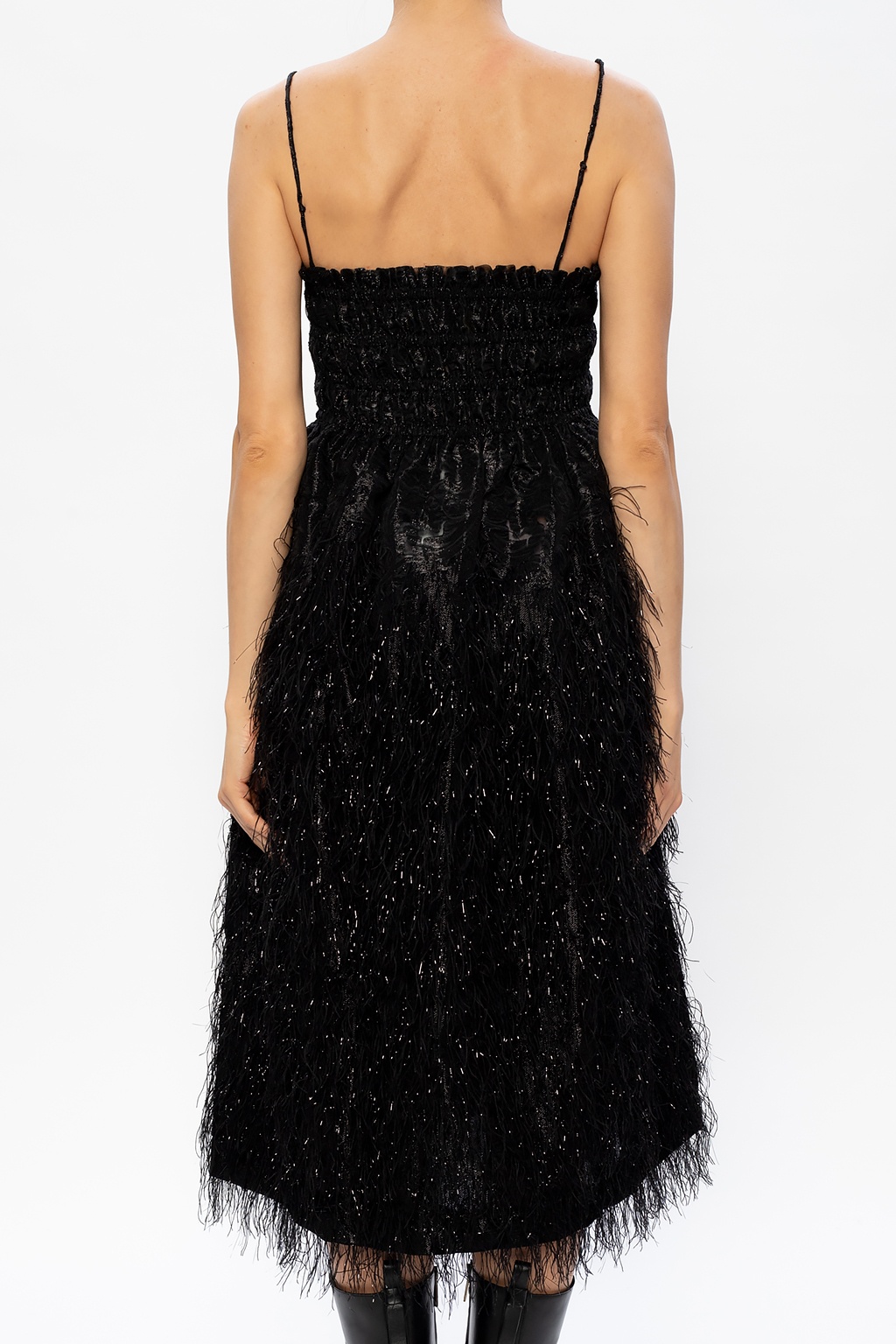 Ganni Fringed Armani dress